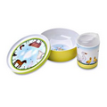 Reed & Barton Farmyard Friends Williamsburg 3 Piece Mealtime Set